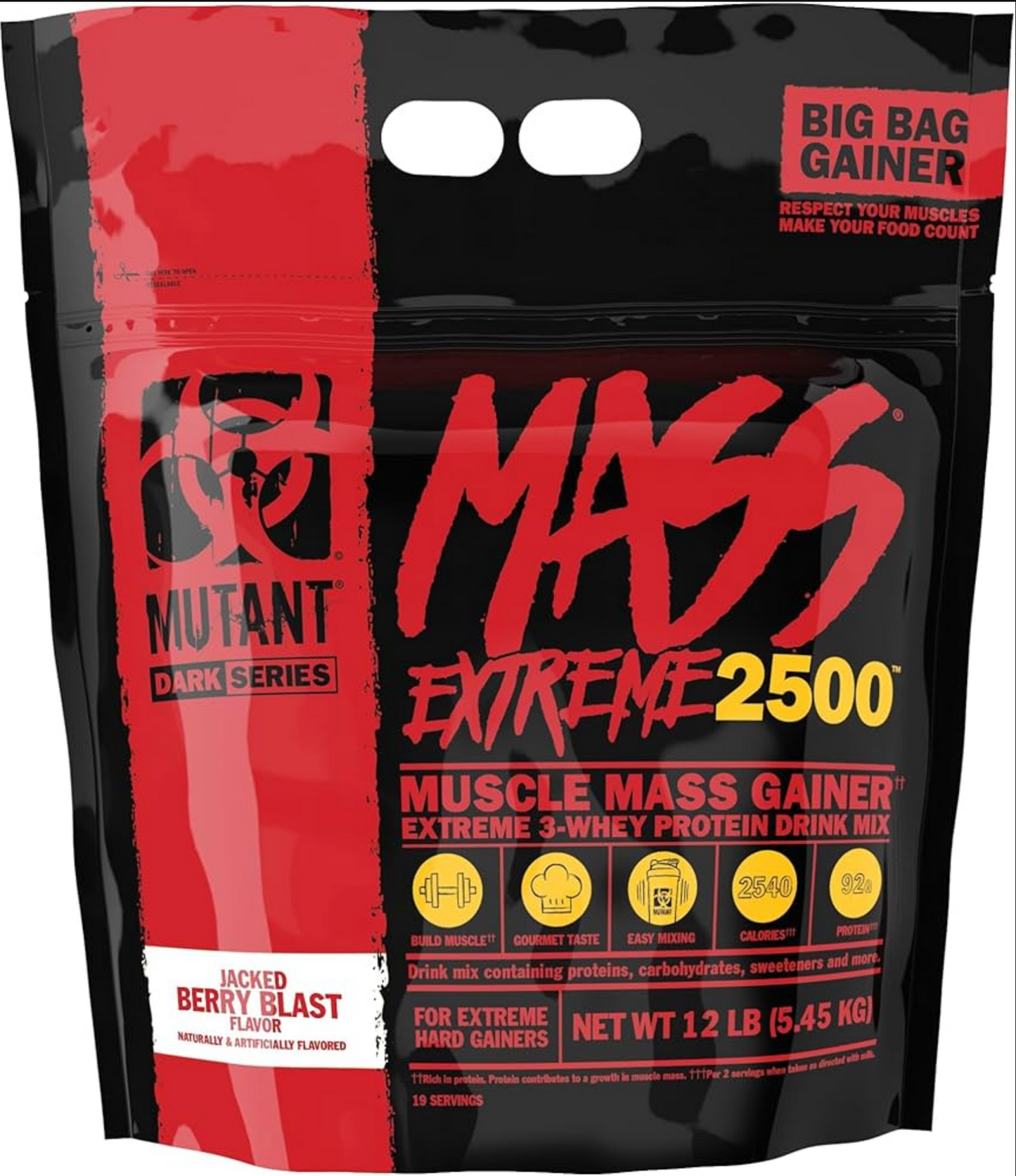 Mutant Mass Extreme 2500 - SuppPrep