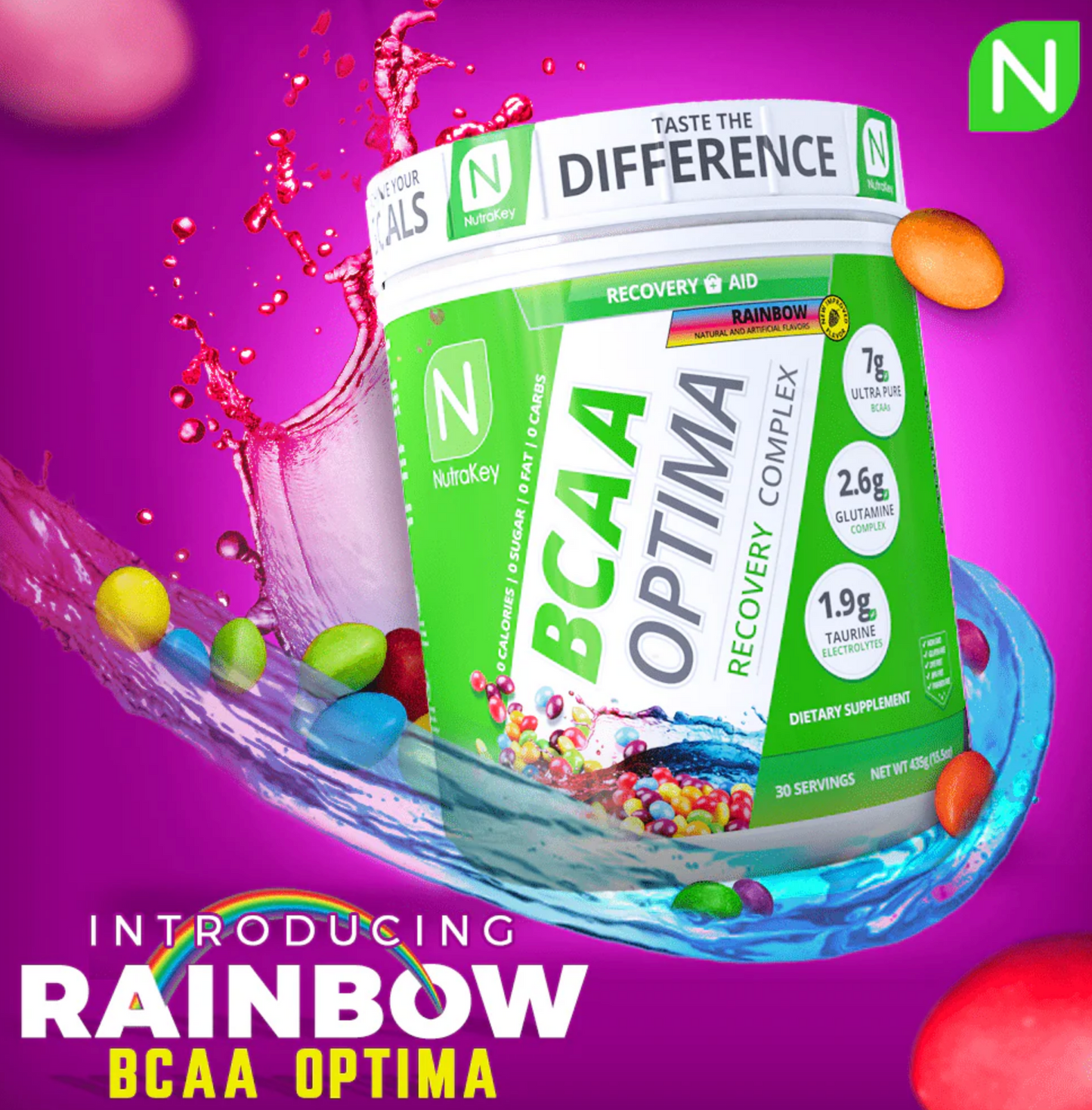 NutraKey BCAA Optima - SuppPrep