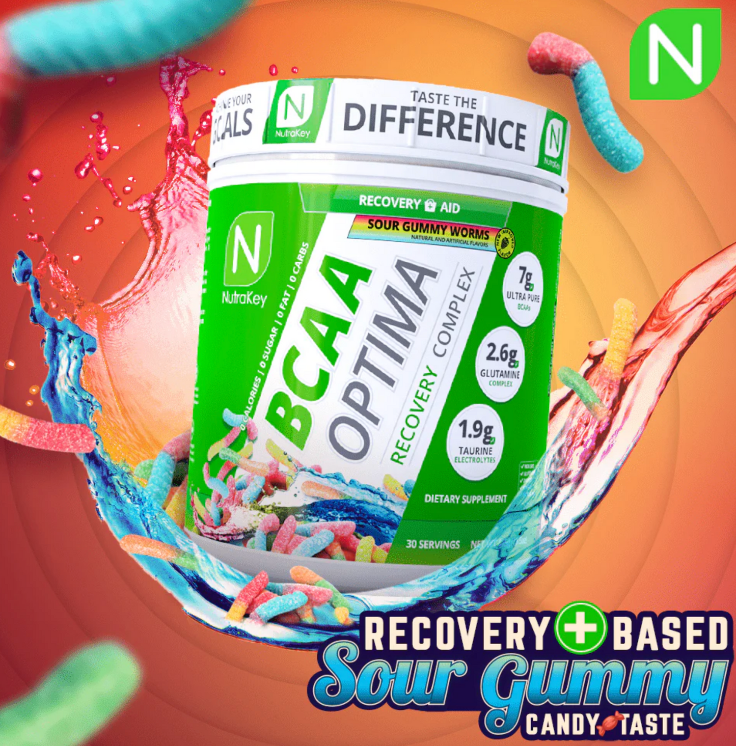 NutraKey BCAA Optima - SuppPrep