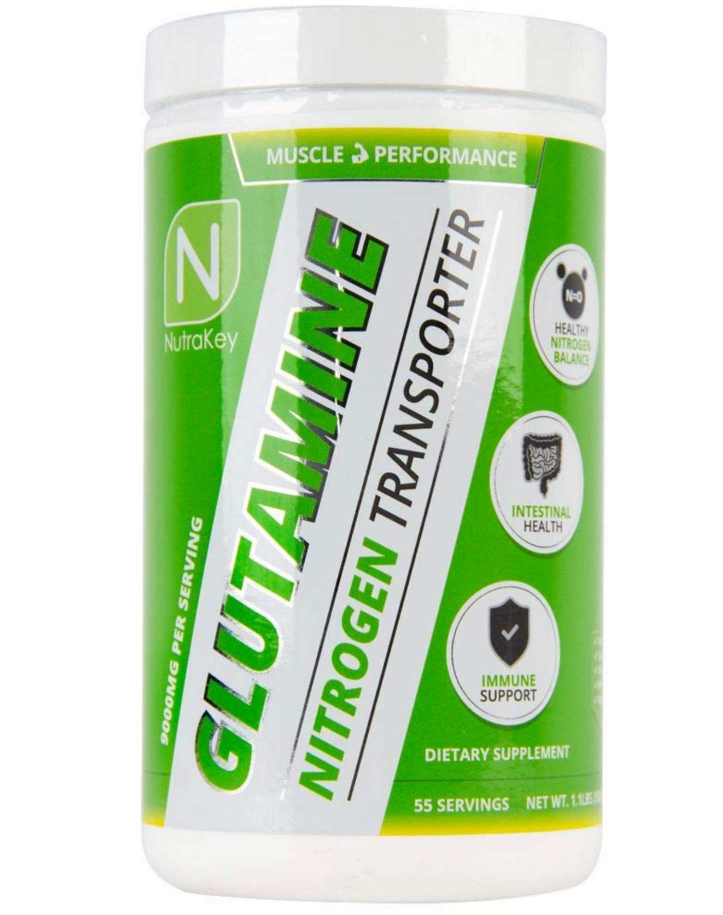 NutraKey Glutamine Powder - SuppPrep