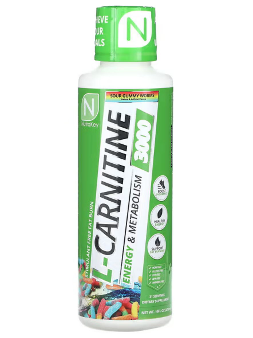 NutraKey Liquid L-Carnitine 3000mg - SuppPrep