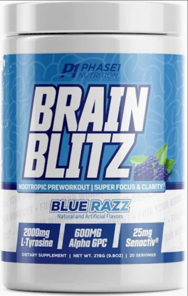 Phase 1 Nutrition Brain Blitz Pre Workout - SuppPrep