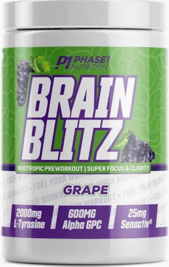 Phase 1 Nutrition Brain Blitz Pre Workout - SuppPrep