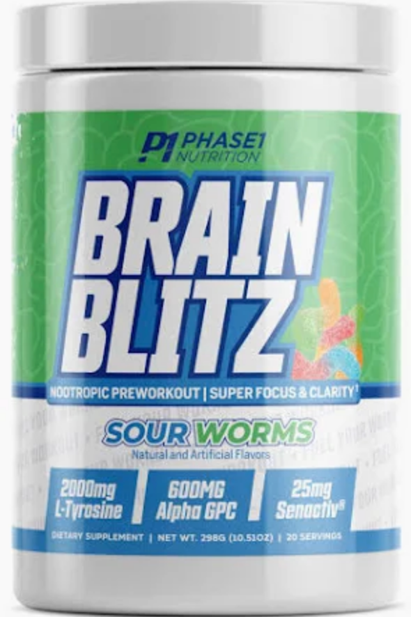 Phase 1 Nutrition Brain Blitz Pre Workout - SuppPrep