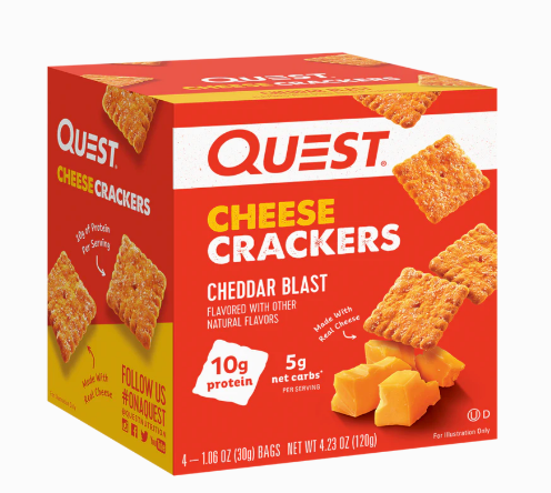 Quest Nutrition Cheese Crackers - SuppPrep
