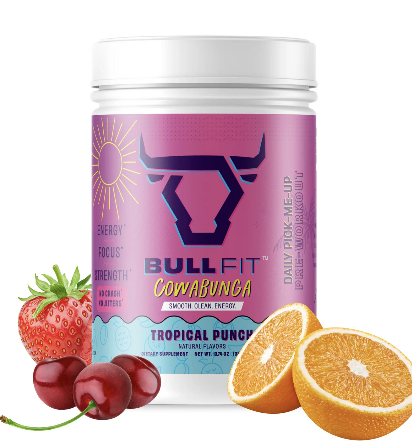 BullFit Cowabunga Daily Pick Me Up Pre-Workout