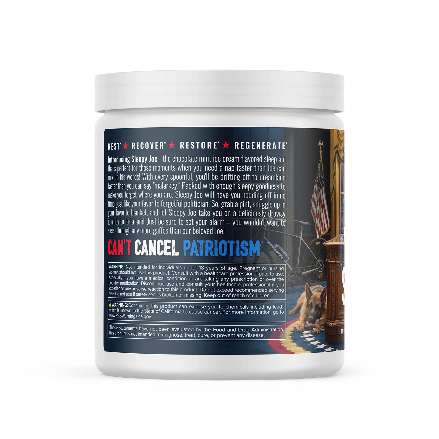 Merica Labz Sleepy Joe - Sleep and Recovery Formula - SuppPrep