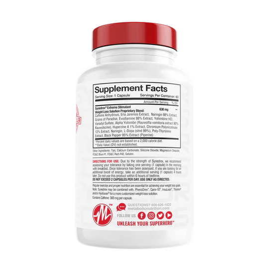 Metabolic Nutrition Synedrex - SuppPrep