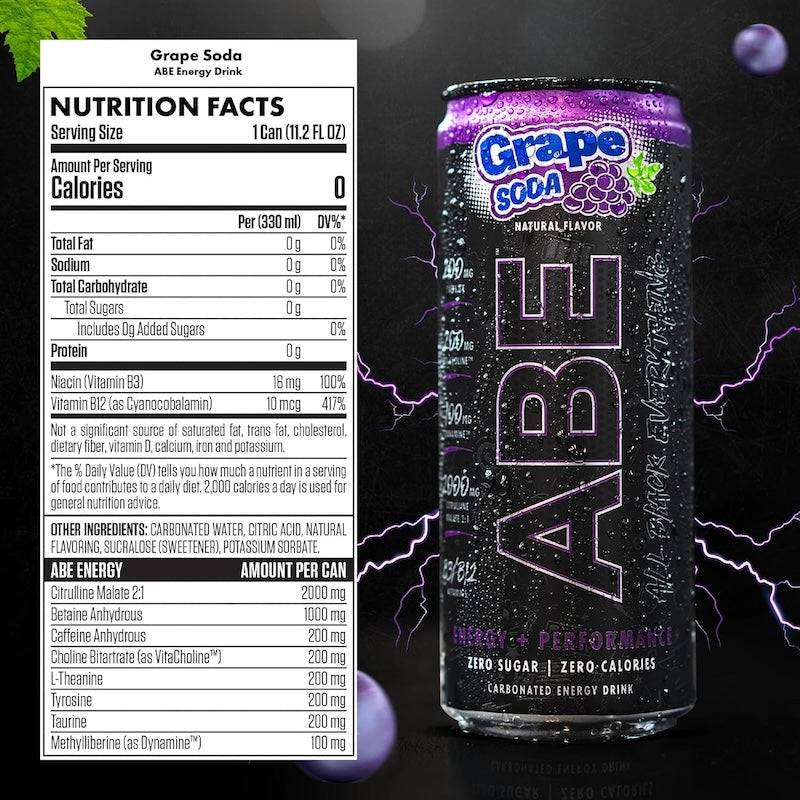 ABE Nation Energy Drink RTD - SuppPrep