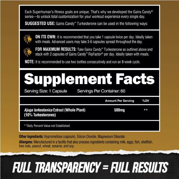Alpha Lion Turkesterone - SuppPrep