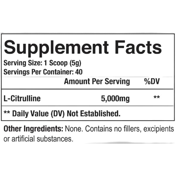 Axe and Sledge L-Citrulline 5g - SuppPrep