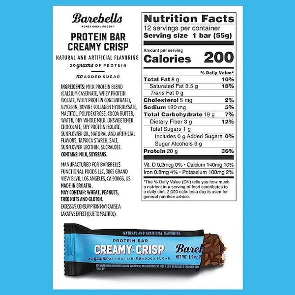 Barebells Protein Bar - SuppPrep