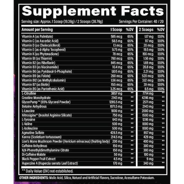 Black Magic Supply BZRK Overdrive - SuppPrep