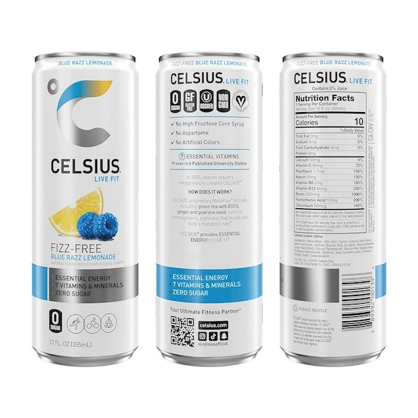 Celsius Fizz Free RTD 12oz - SuppPrep