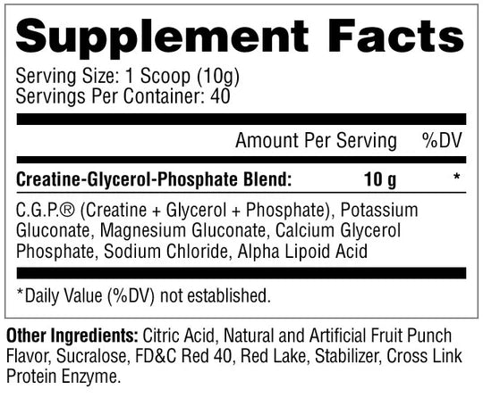 Metabolic Nutrition C.G.P. - SuppPrep