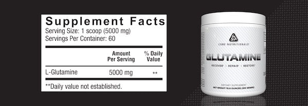 Core Nutritionals Glutamine - SuppPrep