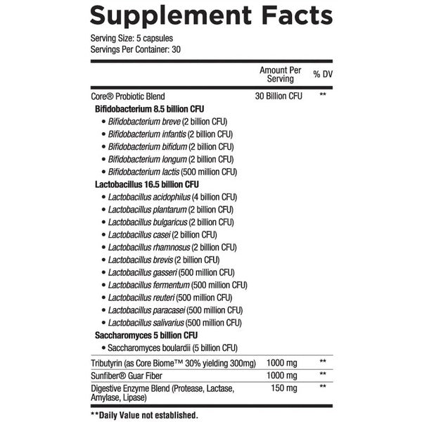Core Nutritionals Gut - SuppPrep