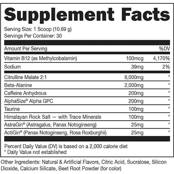 DAS Labs Bucked Up Stim Free - SuppPrep
