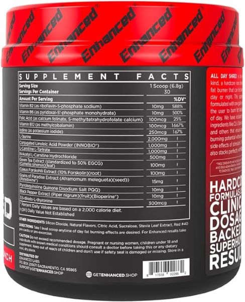 Enhanced Labs All Day Shred - SuppPrep