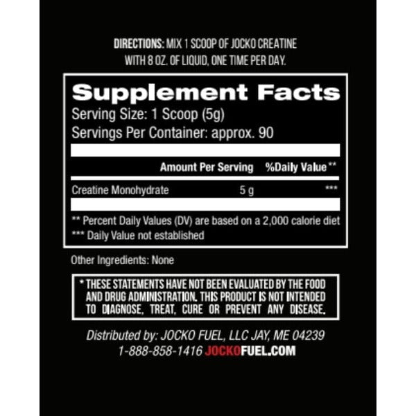 Jocko Fuel Creatine Monohydrate - SuppPrep