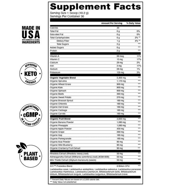 Jocko Fuel Greens - SuppPrep