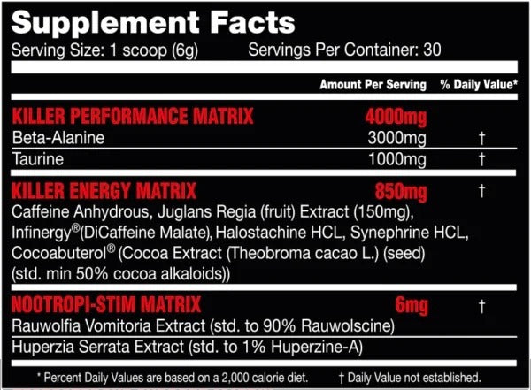 Killer Labz Stim Reaper - SuppPrep