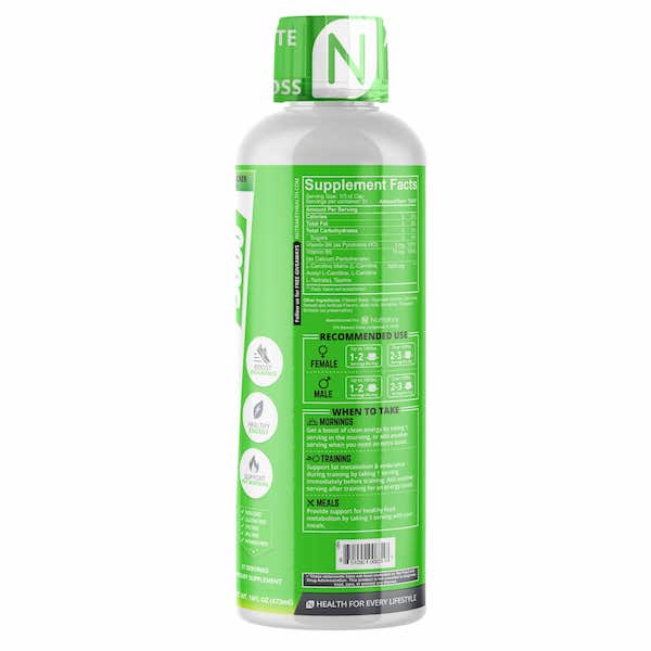 NutraKey Liquid L-Carnitine 3000mg - SuppPrep