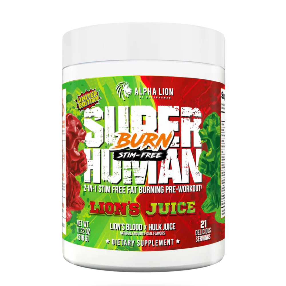 Alpha Lion Superhuman Burn Stim-Free - SuppPrep