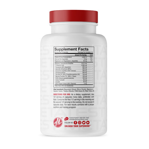 Metabolic Nutrition Metatest - SuppPrep