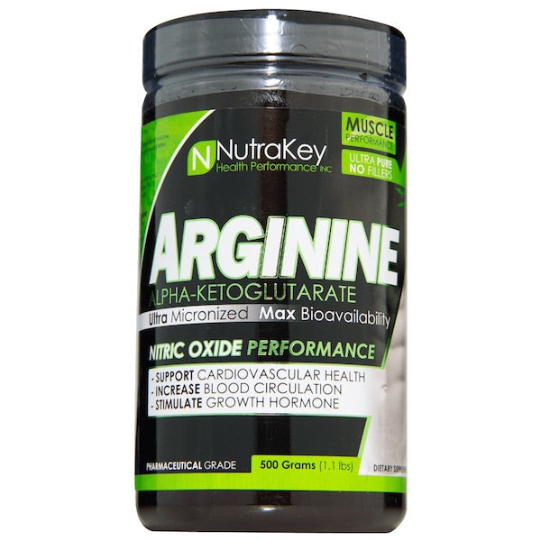 NutraKey Arginine AKG Powder - SuppPrep