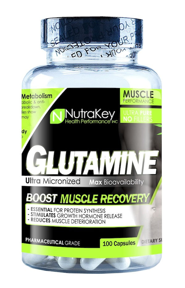 NutraKey Glutamine Capsules - SuppPrep