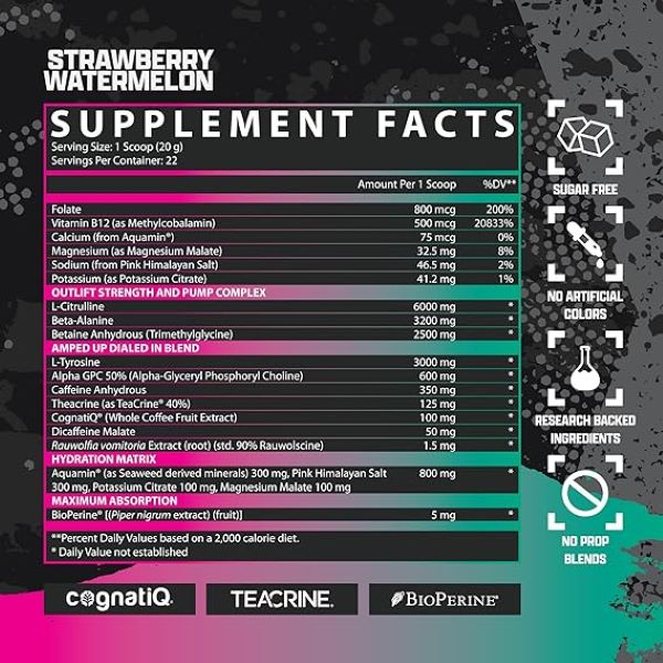 Nutrex Outlift Amped - SuppPrep