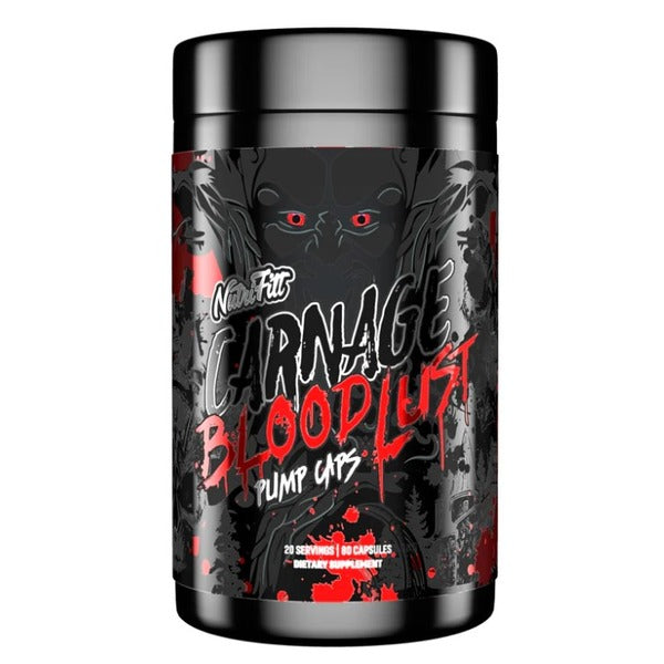 NutriFitt Carnage Blood Lust Pump Caps - SuppPrep