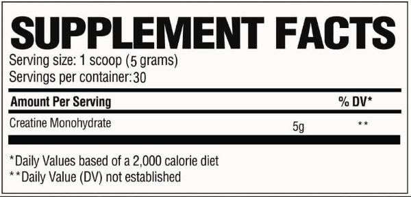 Raw Nutrition Creatine - SuppPrep