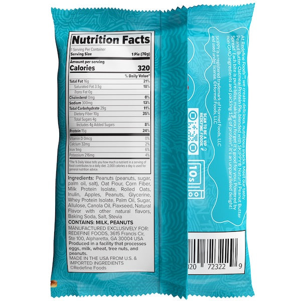 Redefine Foods Oatmeal Protein Pie - SuppPrep