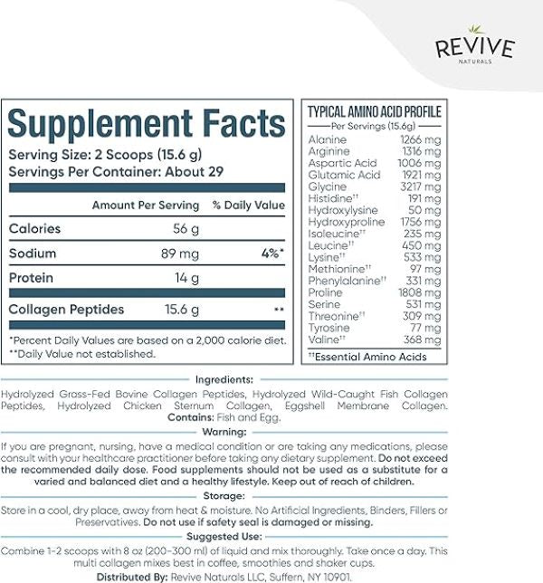 Revive Collagen powder - SuppPrep