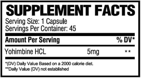 Revive Yohimbine HCL - SuppPrep