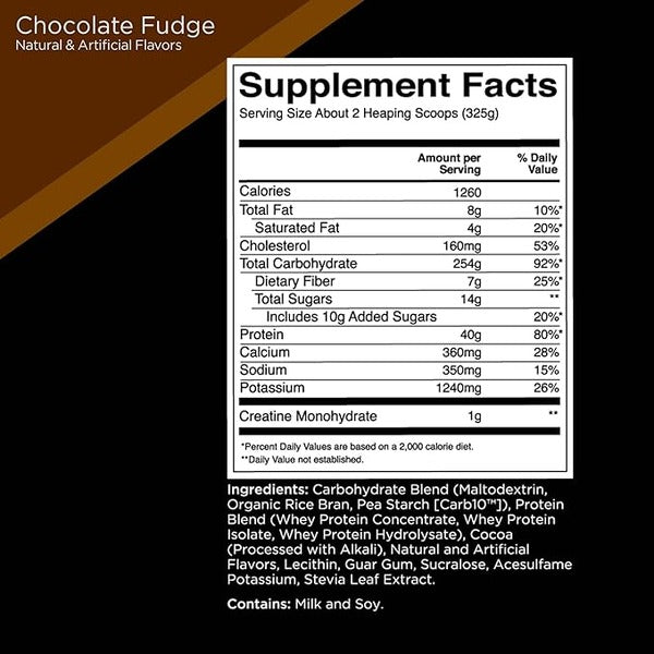 Rule One Mass Gainer - SuppPrep
