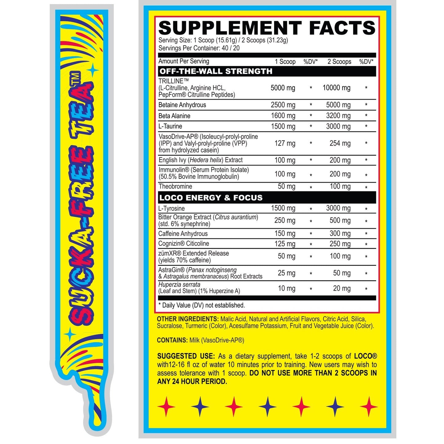 Myoblox Loco Limited Edition Sucka Free Tea - SuppPrep