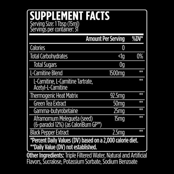 VMI Sports Liquid L-Carnitine HEAT 1500 - SuppPrep