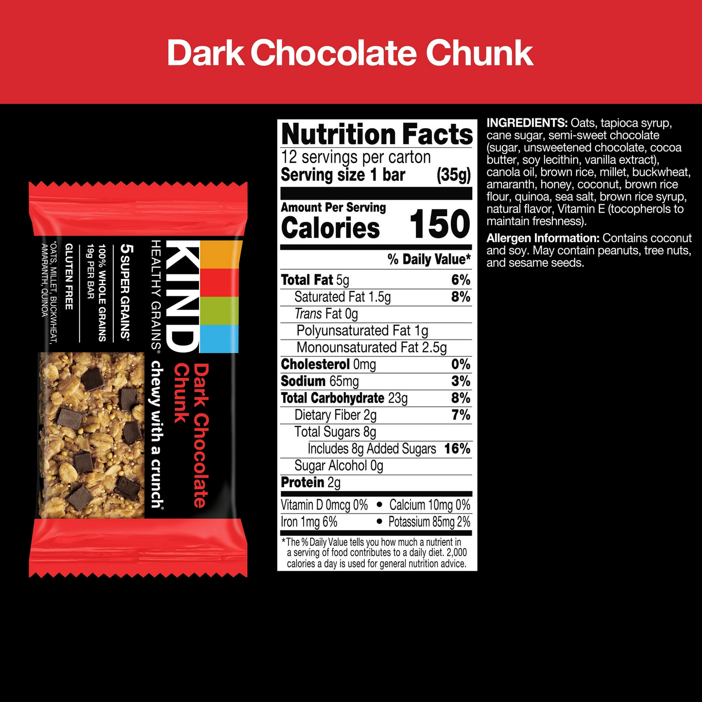 KIND Snacks Healthy Grain Bar