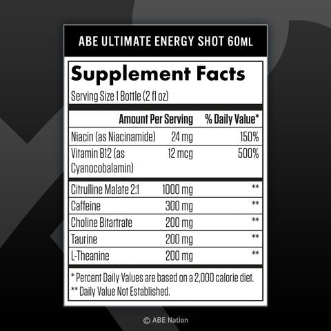 ABE Nation Performance Energy Shot