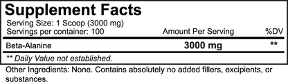 NutraKey Beta-Alanine Powder