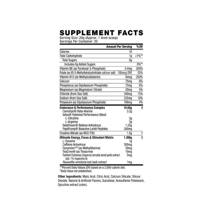 Cellucor C4 Ultimate V3 Pre Workout Powder - SuppPrep
