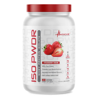 Metabolic Nutrition Iso PWDR - SuppPrep