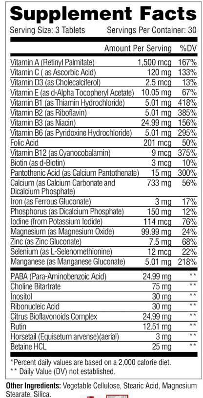 Metabolic Nutrition Hair Skin & Nails