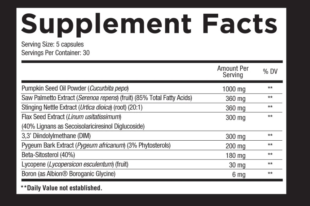 Core Nutritionals Prostate