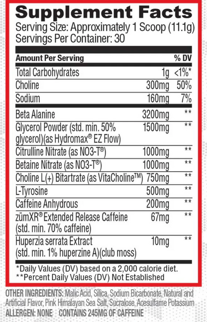 Purus Labs Noxygen PreWorkout