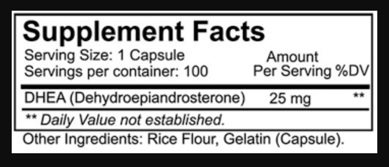 NutraKey DHEA