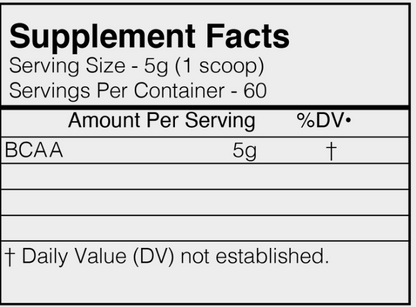 BlackMarket Labs Raw BCAA